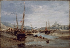 Harbor View by Eugène Isabey