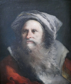 Head of an Oriental with a Grey Beard by Giovanni Battista Tiepolo