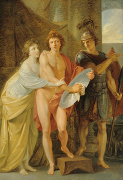 Hector's Farewell to Andromache by Heinrich Füger