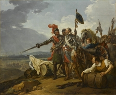 Henri IV faisant entrer des vivres dans Paris by François-André Vincent