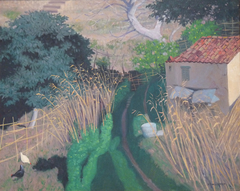 Houses and Reeds by Félix Vallotton