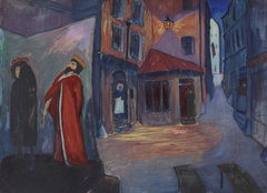 In die Nacht hinein by Marianne von Werefkin