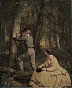 In the Beech Wood by George Cochran Lambdin