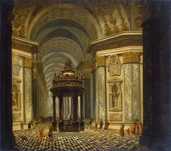 Interior of a Church by Willem Schubart von Ehrenberg