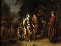 Isaac and Rebecca by Gerbrand van den Eeckhout