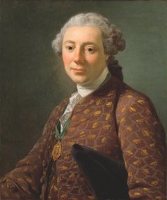 Jean Eric Rehn (1717-1793), architect, Surveyor of the Court by Alexander Roslin