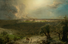 Jerusalem from the Mount of Olives by Frederic Edwin Church