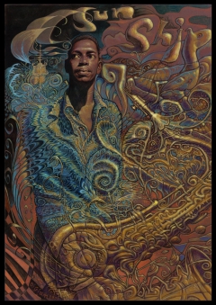 John Coltrane by Luigi Di Giammarino