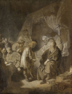 Joseph Telling his Dreams to his Parents and Brothers by Rembrandt