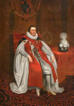 King James I (James VI of Scotland) (1566–1625) by Unknown Artist