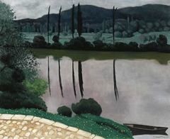 La Dordogne à Vitrac by Félix Vallotton