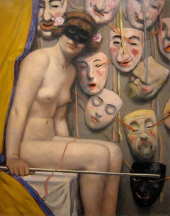 La marchande masque by Armand Rassenfosse