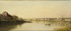 La Seine devant Saint-Denis by Stanislas Lépine