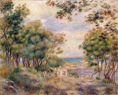 Landscape at Beaulieu by Auguste Renoir