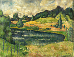 Landscape from Estonia by Konrad Mägi