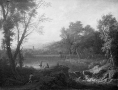 Landscape by Jan van Huysum