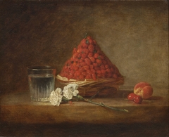 Le Panier de fraises des bois by Jean-Baptiste-Siméon Chardin