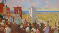 Le pardon de Notre-Dame de la Clarté by Maurice Denis