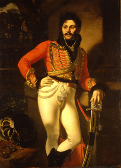 Life Guard Colonel Yevgraf Davydov by Orest Kiprensky