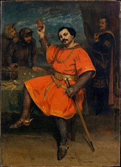 Louis Gueymard (1822–1880) as Robert le Diable by Gustave Courbet