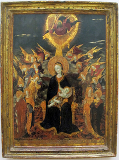 Madonna and Child with Angels by Pietro di Giovanni d'Ambrogio