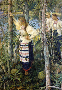 Maidens at the Headlands by Pekka Halonen