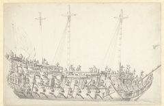 Man-of-War by Willem van de Velde I