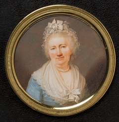 Maria Juliana Rothstein (1736-1821), gift med bruksägare Joakim Daniel Wahrendorff by Johann Dominik Bossi