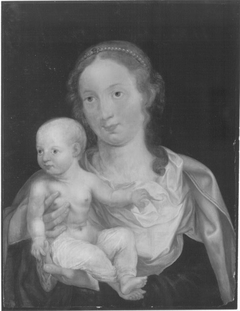 Maria mit dem Kinde (Kopie nach) by Jan Gossaert