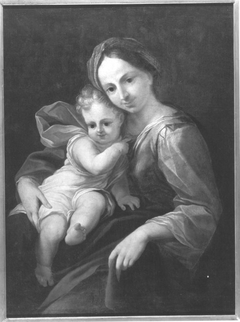 Maria mit Kind (?) by Giovanni Francesco Romanelli