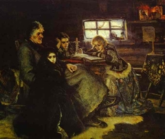 Menshikov in Berezovo by Vasily Surikov