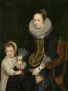 Mother and child by Cornelis de Vos