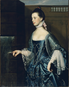 Mrs. Daniel Sargent (Mary Turner) by John Singleton Copley