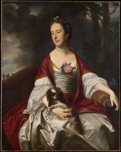 Mrs. Jerathmael Bowers by John Singleton Copley