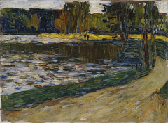 München – Englischer Garten by Wassily Kandinsky