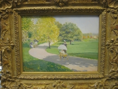 Nurses in the Park by Childe Hassam