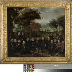 Officers of the Oude Schutterij in Alkmaar by Claes Jacobsz van der Heck