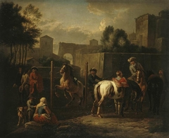 Open-Air Manege by Pieter van Bloemen