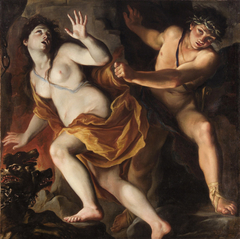 Orpheus  and  Eurydike by Giovanni Antonio Burrini