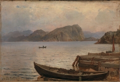 Painting by Carl Frederik Sørensen