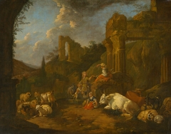 Pastoral Idyll by Johann Heinrich Roos