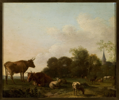 Pasture by Adriaen van de Velde