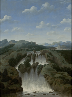 Paulo Afonso Falls by Frans Post