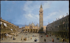 Piazza San Marco by Canaletto