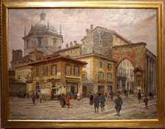 piazza vetra a milano by Arturo Ferrari