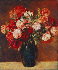 Pivoines by Auguste Renoir