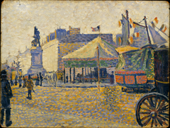 Place de Clichy by Paul Signac