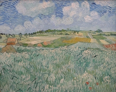 Plain close to Auvers by Vincent van Gogh