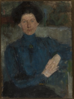 Portraif of Maria Koźniewska-Kalinowska (1875–1968), painter by Olga Boznańska