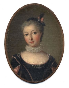 Portrait de Charlotte de Hesse, mère de S.A.S. Mgr le prince de Condé by Jean-Marie Ribou